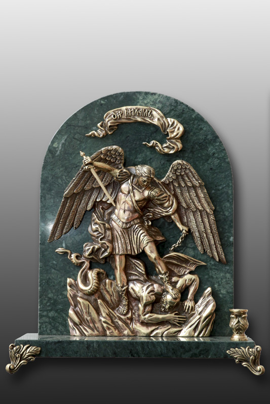 Подсвечник Архангел Михаил